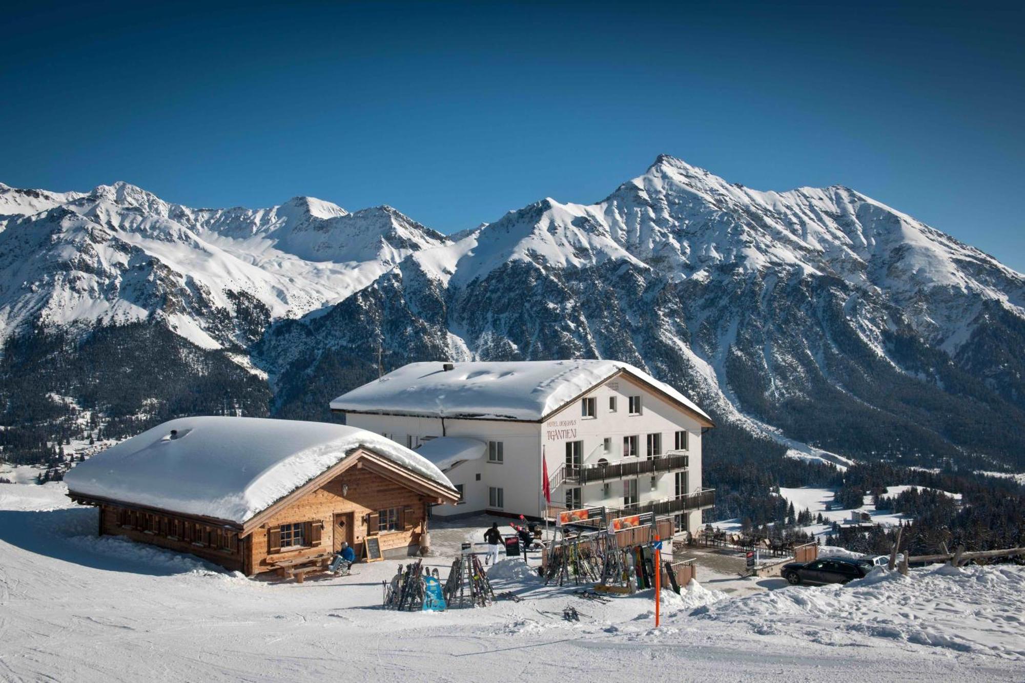 Berghotel Tgantieni Lenzerheide Eksteriør billede