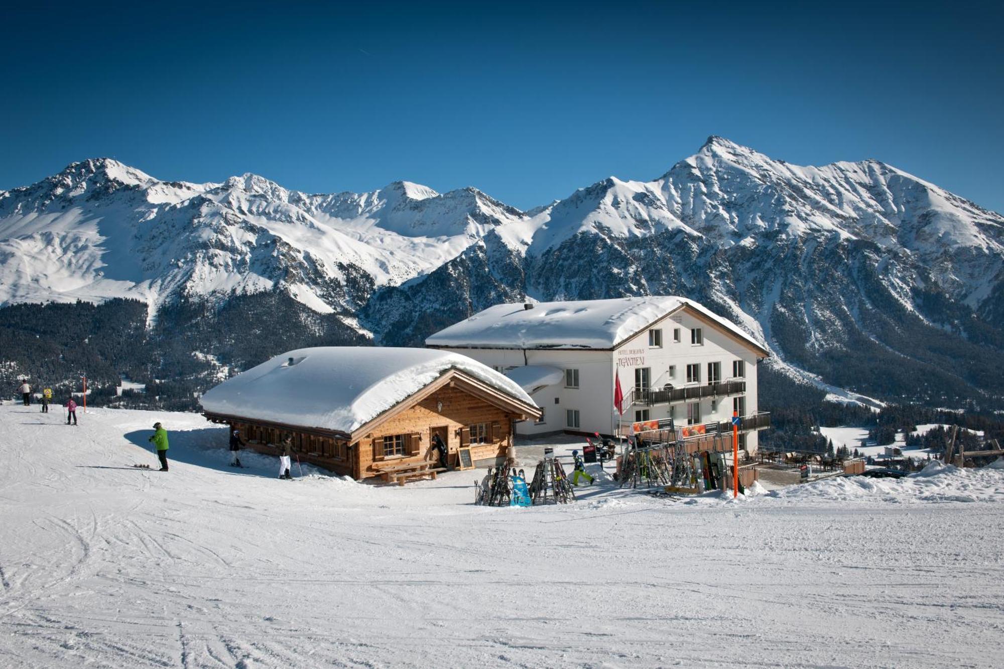 Berghotel Tgantieni Lenzerheide Eksteriør billede